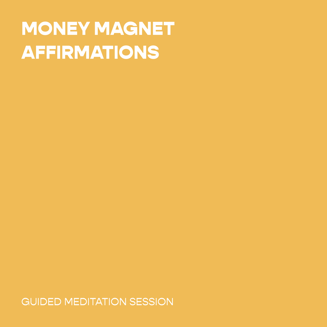 Money Magnet Affirmations